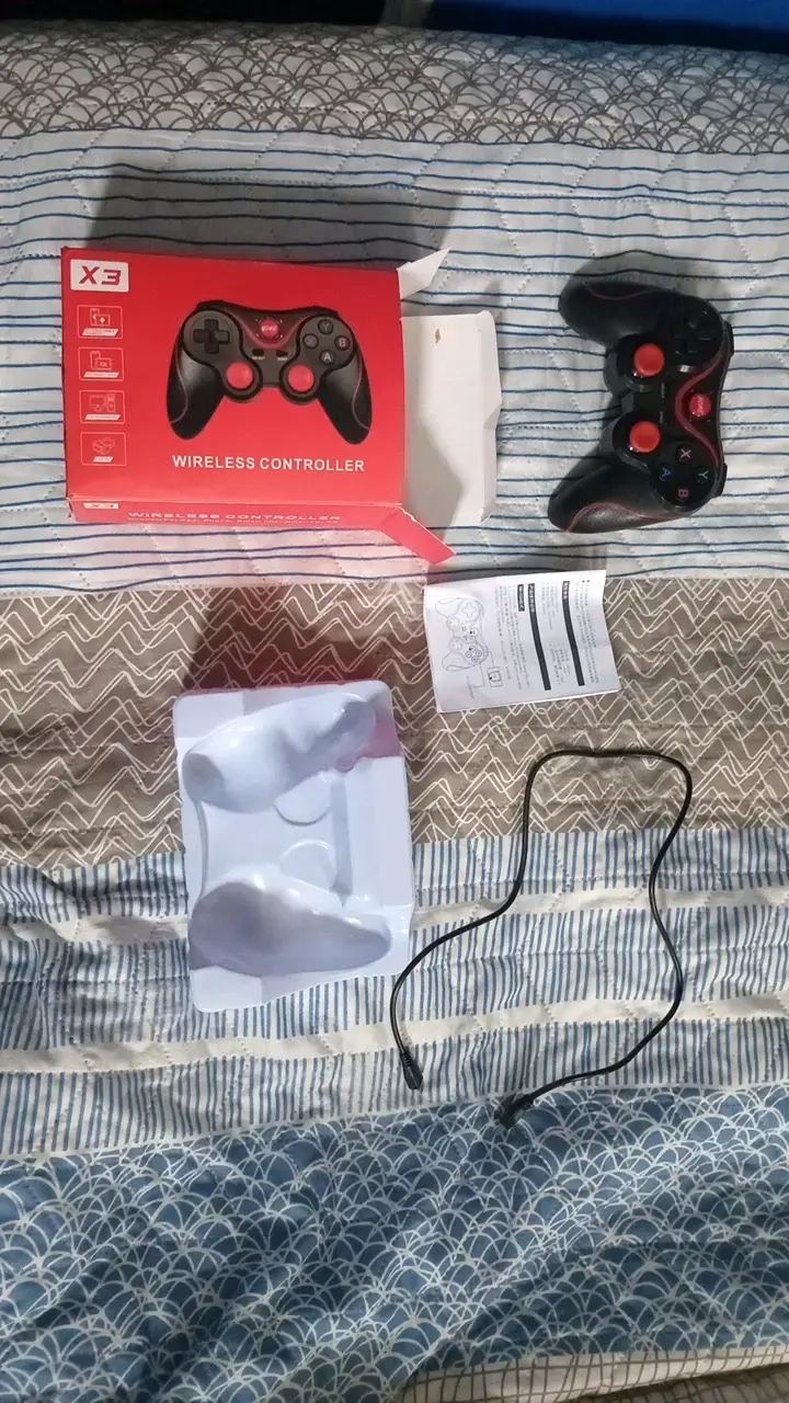 Controlador inalámbrico X3 para videojuegos