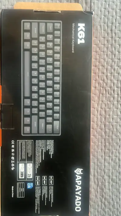 Teclado mecánico compacto K61 con cable - miniatura 2