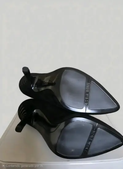 Botines de gamuza negros Nine West - miniatura 2