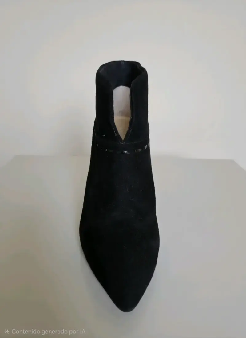 Botines de gamuza negros Nine West - 4