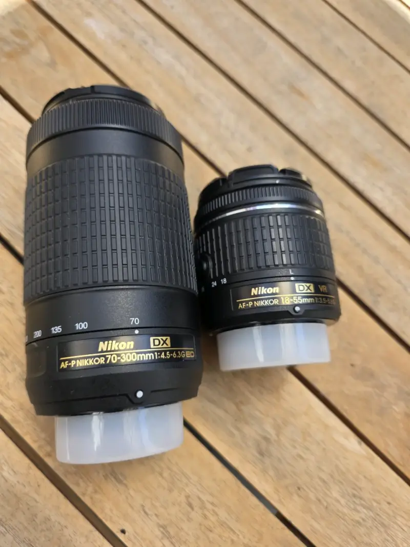 Cámara Nikon D5600 con lentes 18-55mm y 70-300mm - 3