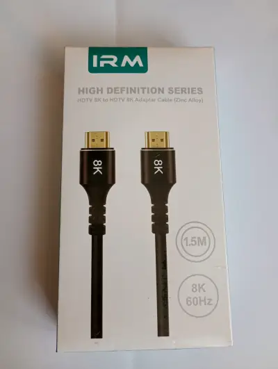 Cable HDMI 8K 1.5M IRM Alta Definición - miniatura 1