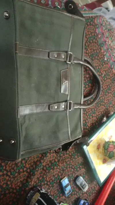 Bolso de mano verde vean pole - miniatura 1