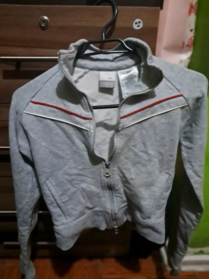 Chaqueta de mezclilla azul talla L para mujer - 4