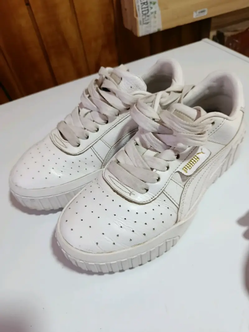 Zapatillas deportivas blancas Puma mujer - 1