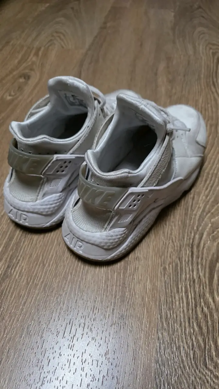 Zapatillas deportivas blancas Nike Air Huarache - 3
