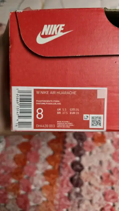Zapatillas deportivas blancas Nike Air Huarache - miniatura 6