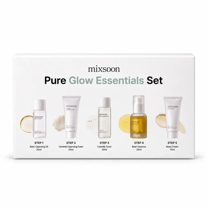Set de Cuidado Facial Mixsoon Pure Glow Essentials - 2