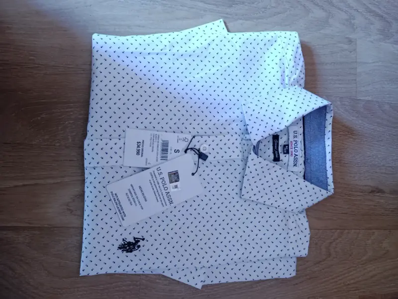 Camisa Blanca Hombre U.S. Polo Assn Talla S - 3