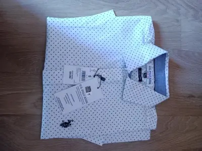 Camisa Blanca Hombre U.S. Polo Assn Talla S - miniatura 3
