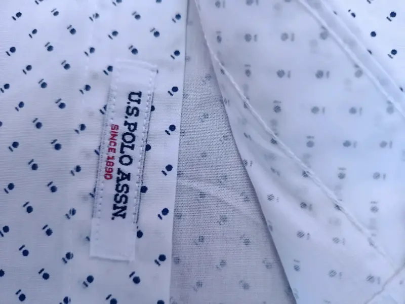 Camisa Blanca Hombre U.S. Polo Assn Talla S - 5