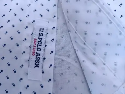 Camisa Blanca Hombre U.S. Polo Assn Talla S - miniatura 5