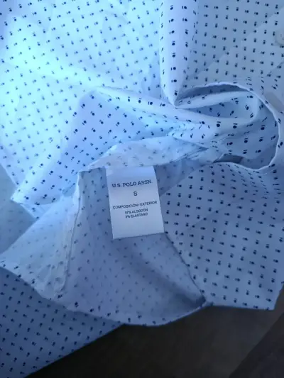 Camisa Blanca Hombre U.S. Polo Assn Talla S - miniatura 6