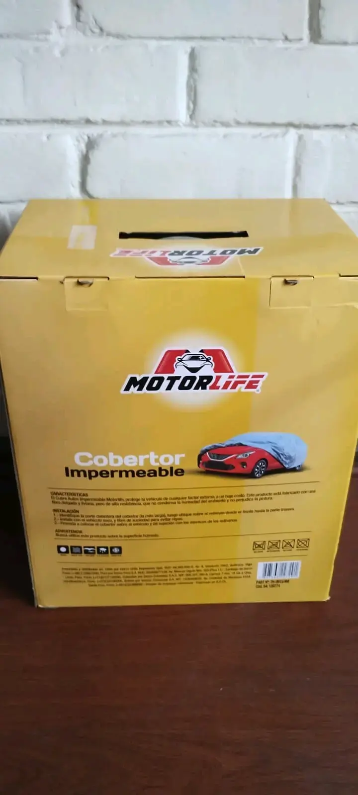 Cobertor impermeable para auto Motorlife tamaño M - 2
