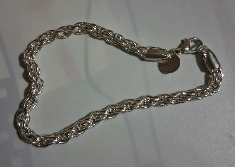 Set de pulseras de plata para mujer - 5