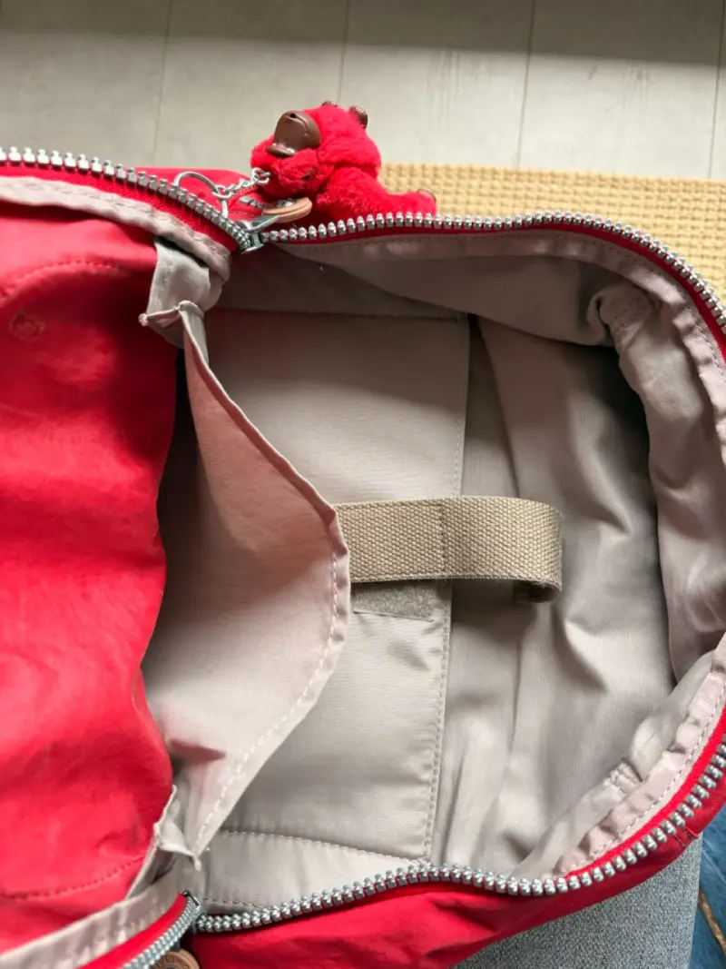 Mochila Kipling Seoul Rojo - 4