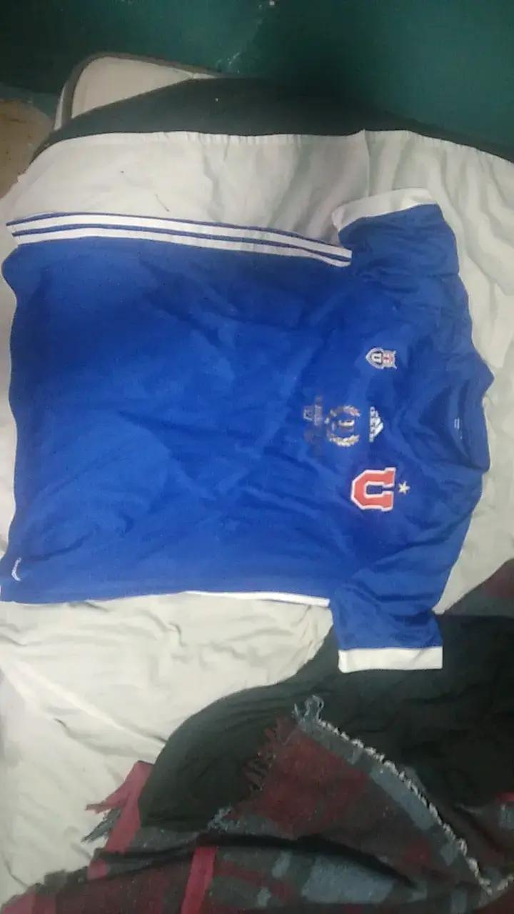 Camiseta de fútbol azul Universidad de Chile