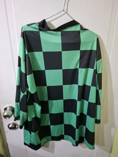 Haori Tanjiro talla L aprox . Kimetsu no yaiba - miniatura 3