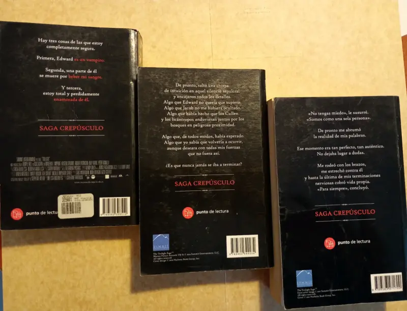 Colección de libros Crepúsculo de Stephenie Meyer - 3