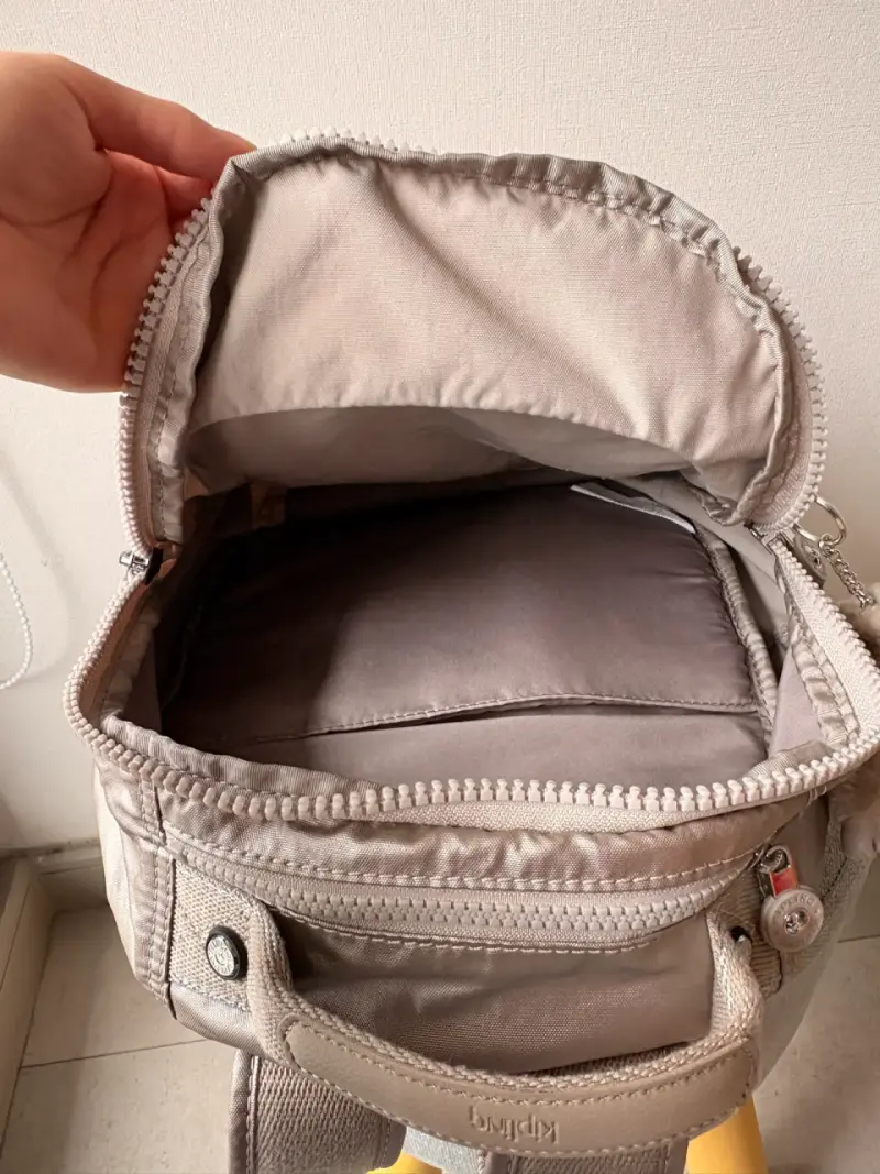 Mochila Kipling Seoul Metallic Glow - 4
