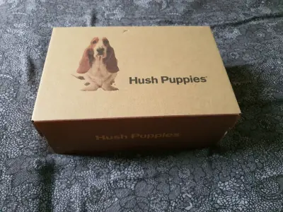 Zapatos de bebé azul Hush Puppies nuevos TALLA 22 - miniatura 1