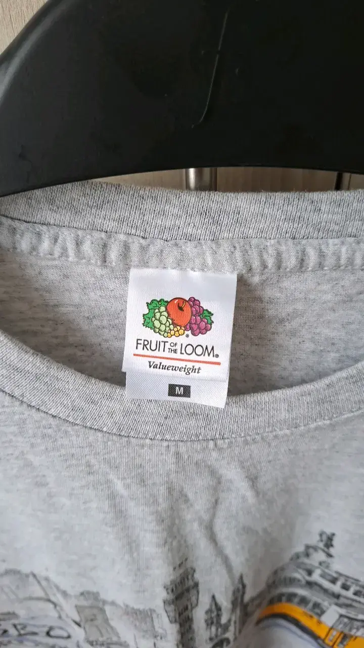 Polera gris Lisboa Fruit of the Loom - 2