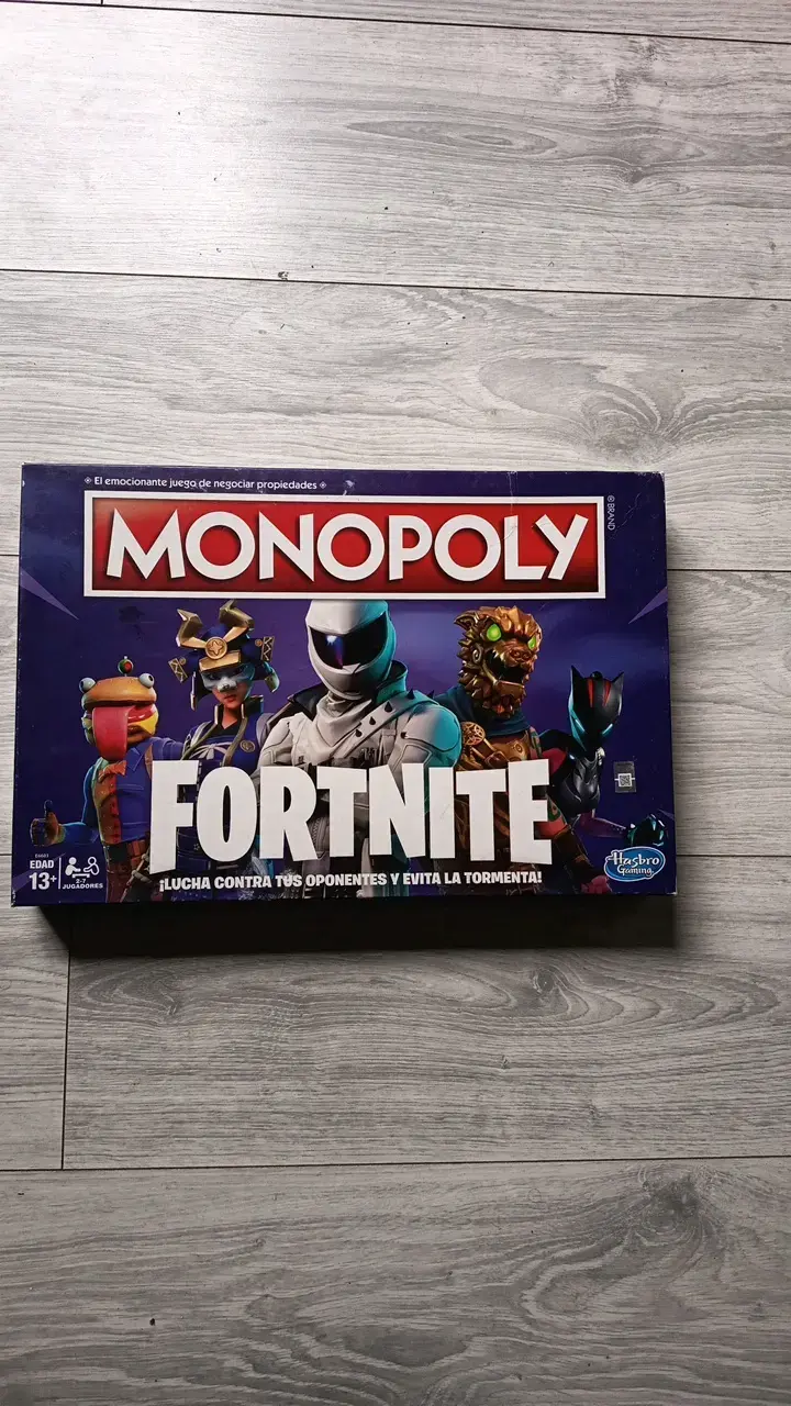 Juego de Mesa Monopoly Fortnite Hasbro - 1