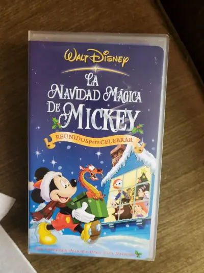 VHS La Navidad Mágica de Mickey Disney - miniatura 1