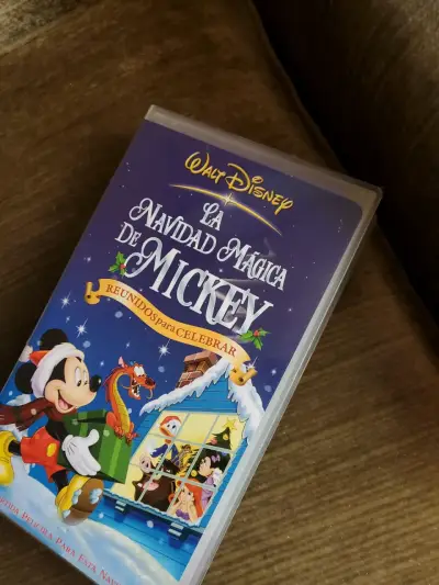 VHS La Navidad Mágica de Mickey Disney - miniatura 2