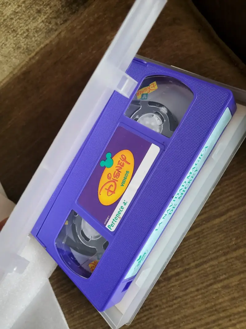 VHS La Navidad Mágica de Mickey Disney - 3