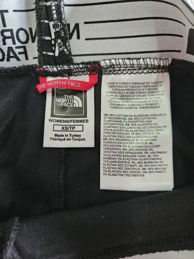 Calza negra The North Face para mujer - miniatura 4