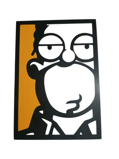 Cuadro decorativo de pared Homero Simpsons - miniatura 1