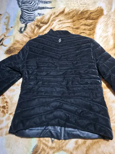 Chaqueta Parka Negra Mujer Talla M - miniatura 3