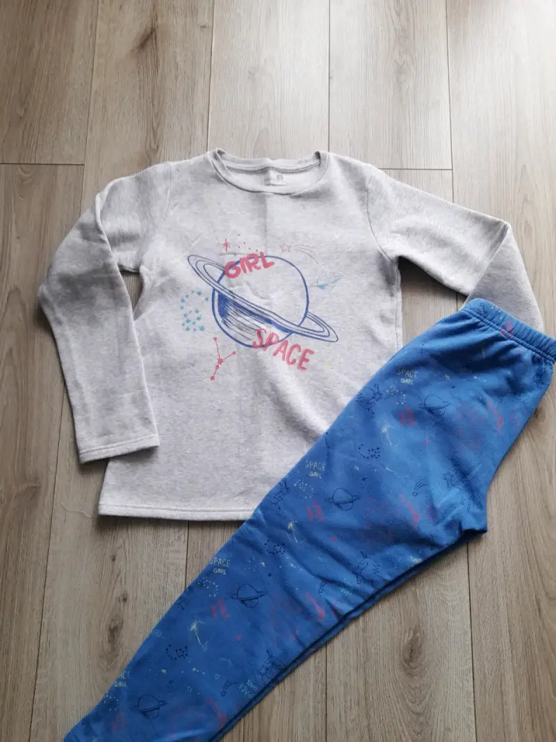 Pijama infantil con diseño de oso talla 8 - 4