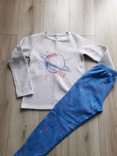 Pijama infantil con diseño de oso talla 8 - miniatura 4