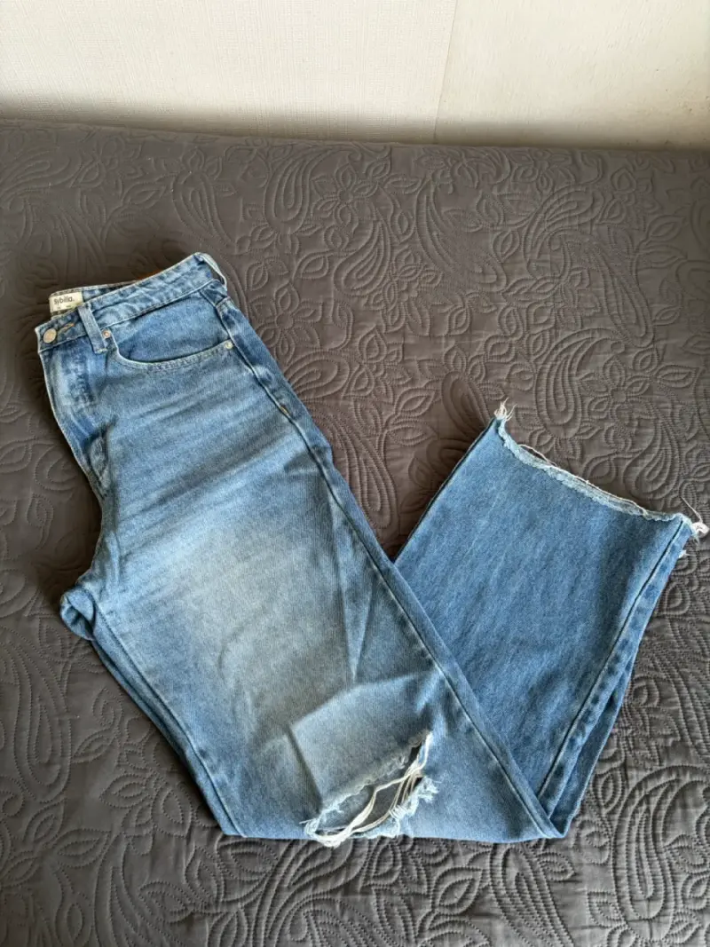 Jeans de mezclilla azul para hombre Index - 2