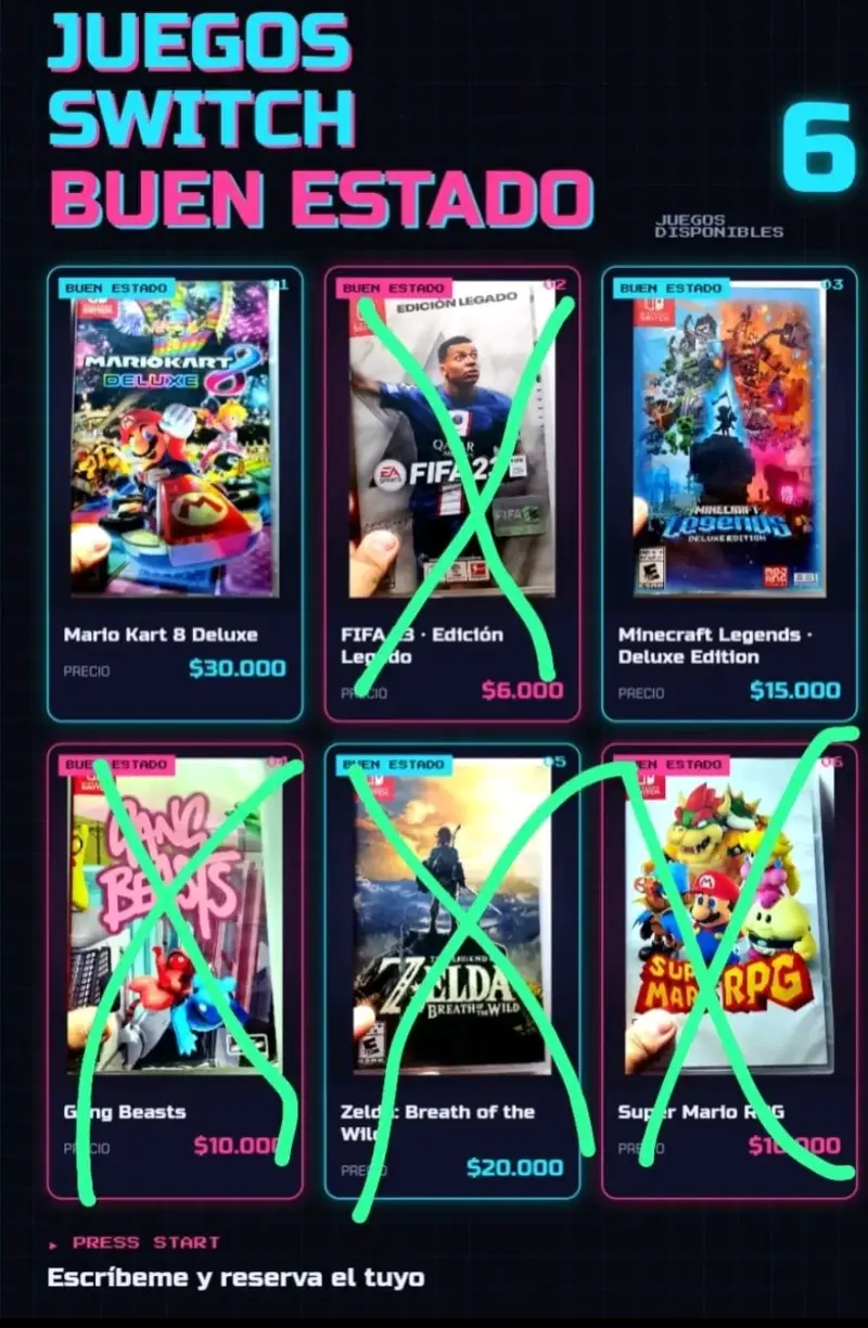 Juego Nintendo Switch
