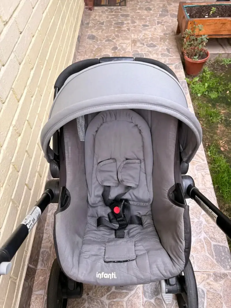 Coche de bebé Infanti I-Giro gris plegable - 2