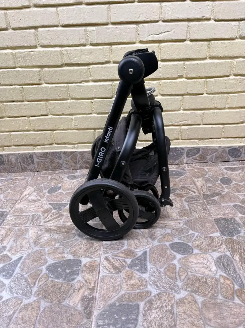 Coche de bebé Infanti I-Giro gris plegable - 3