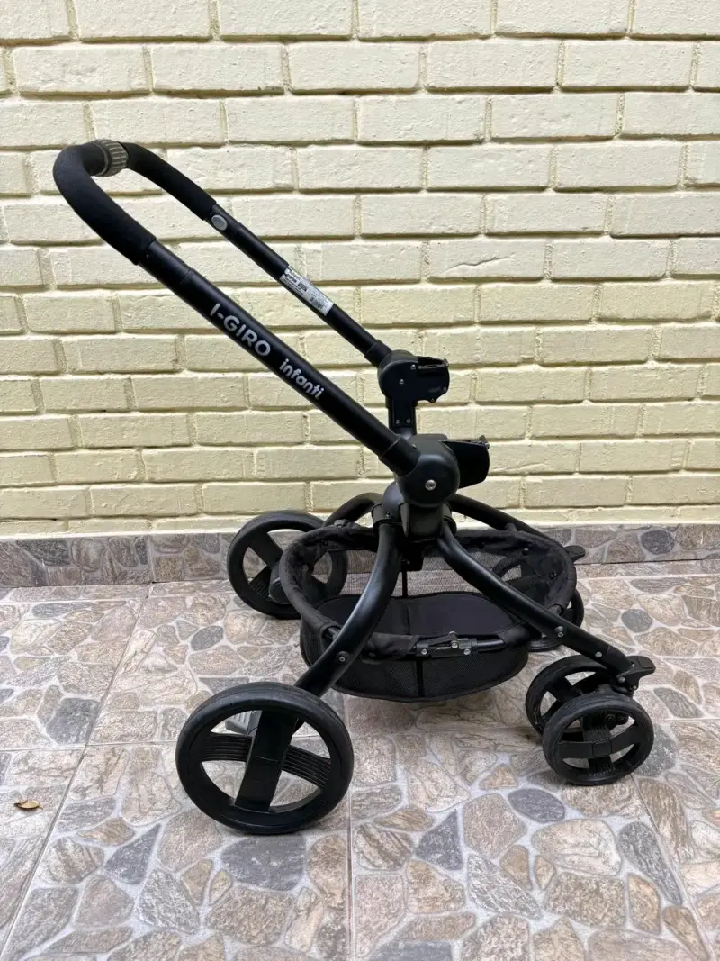 Coche de bebé Infanti I-Giro gris plegable - 6