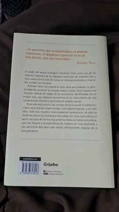 Libro 'Una Nueva Tierra' de Eckhart Tolle - miniatura 2
