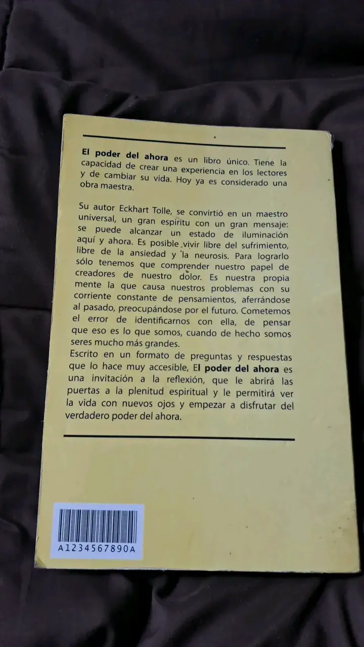 Libro El Poder del Ahora de Eckhart Tolle - 2