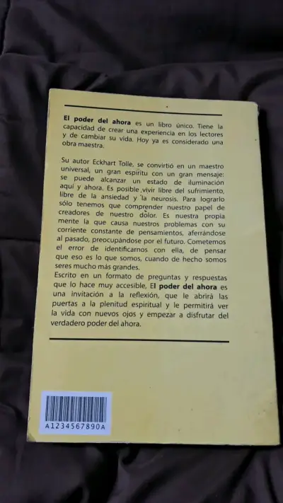 Libro El Poder del Ahora de Eckhart Tolle - miniatura 2