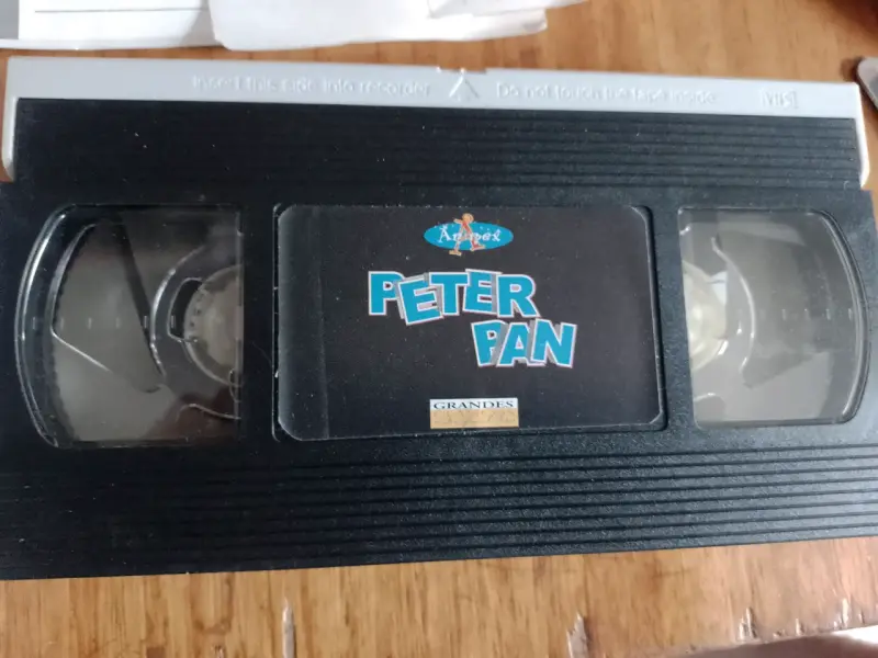 Cinta VHS Peter Pan Animex Clásico Infantil - 2
