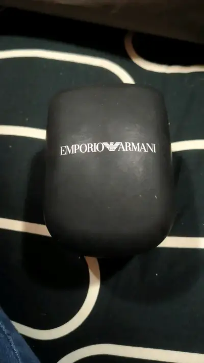 Reloj Emporio Armani Exchange Negro y Plateado - miniatura 1
