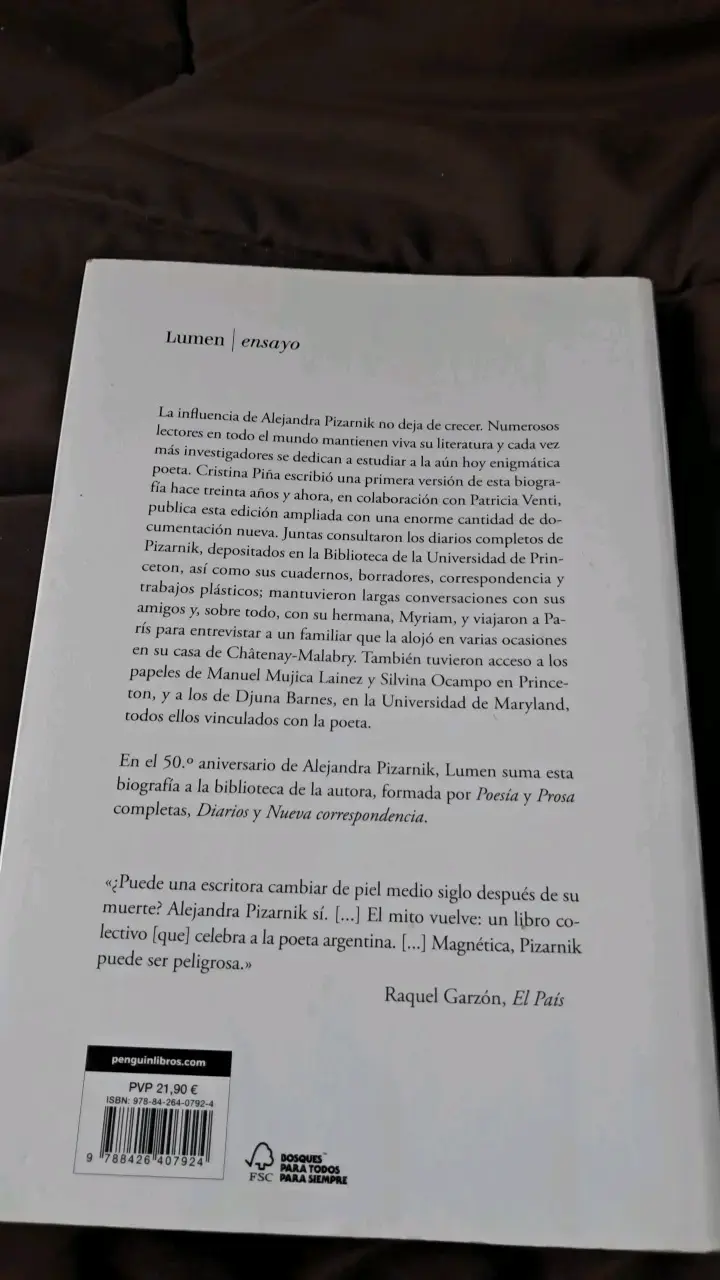 Libro Alejandra Pizarnik Biografía de un Mito - 2