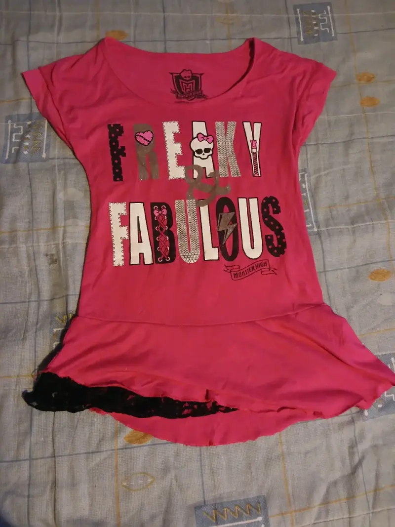 Polera Monster High Freaky Fabulous para niña - 1