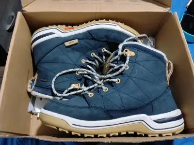 Botas de invierno azules con forro de lana lippí - miniatura 6