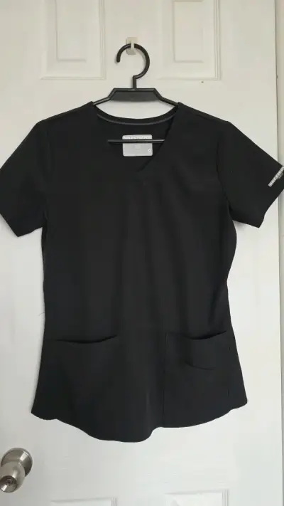 Uniforme clinico negro Skechers con bolsillos S - miniatura 1