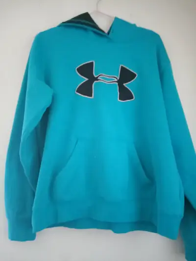 Polerón con capucha Under Armour azul - miniatura 1